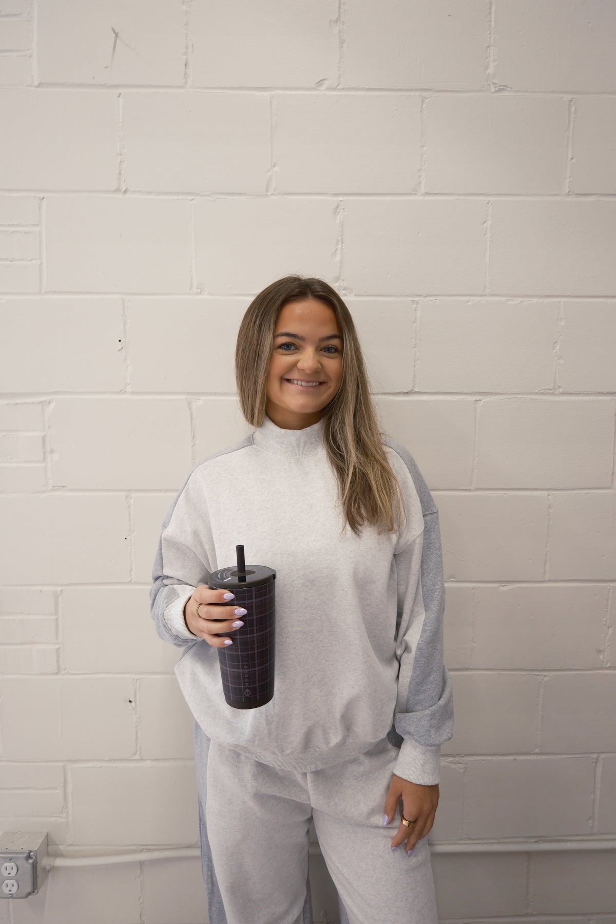 Two-Tone Cozy Pullover