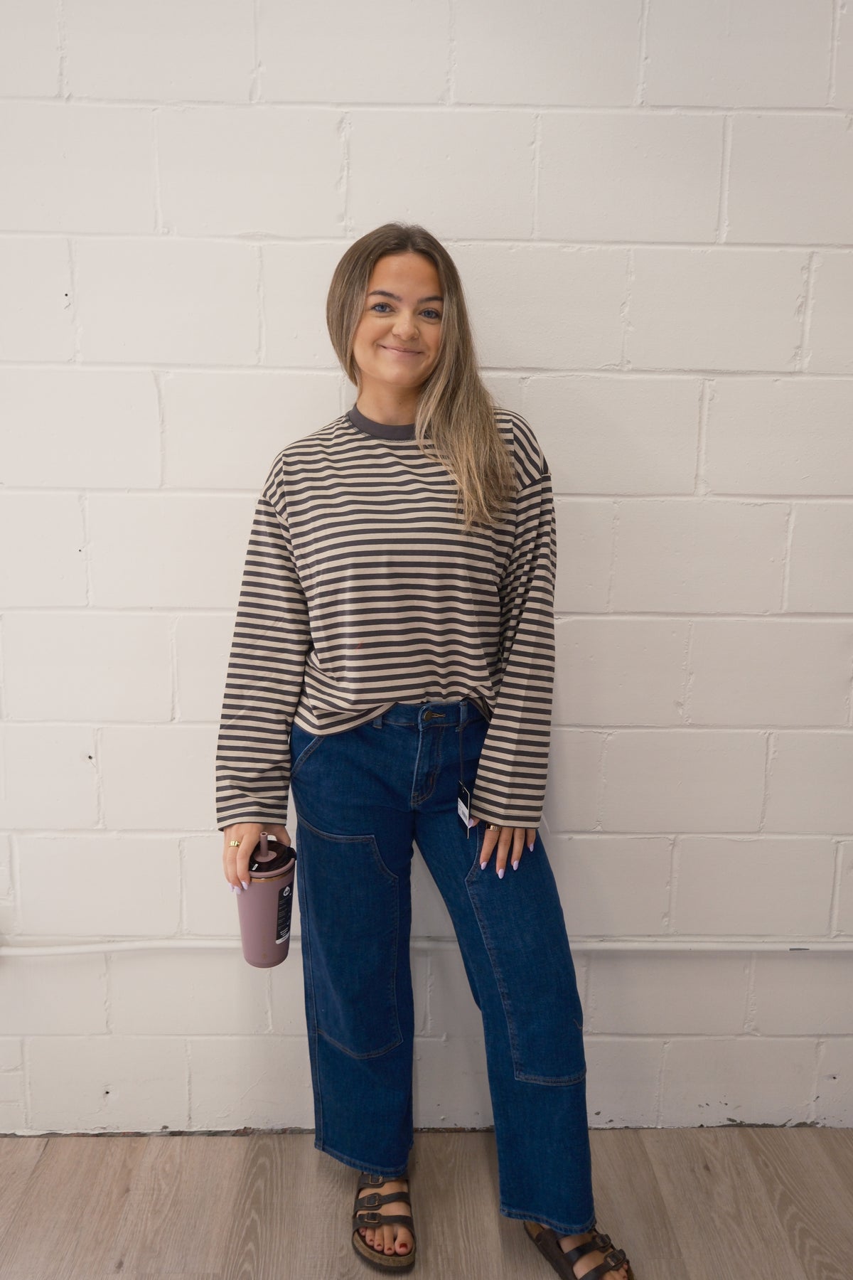 Horizon Striped Long-Sleeve Tee