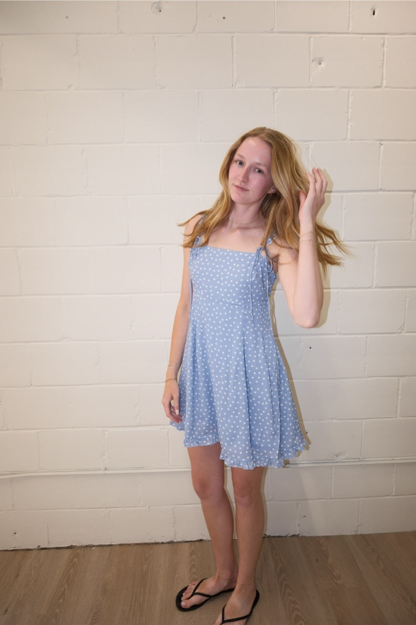 Bow & Dot Mini Dress