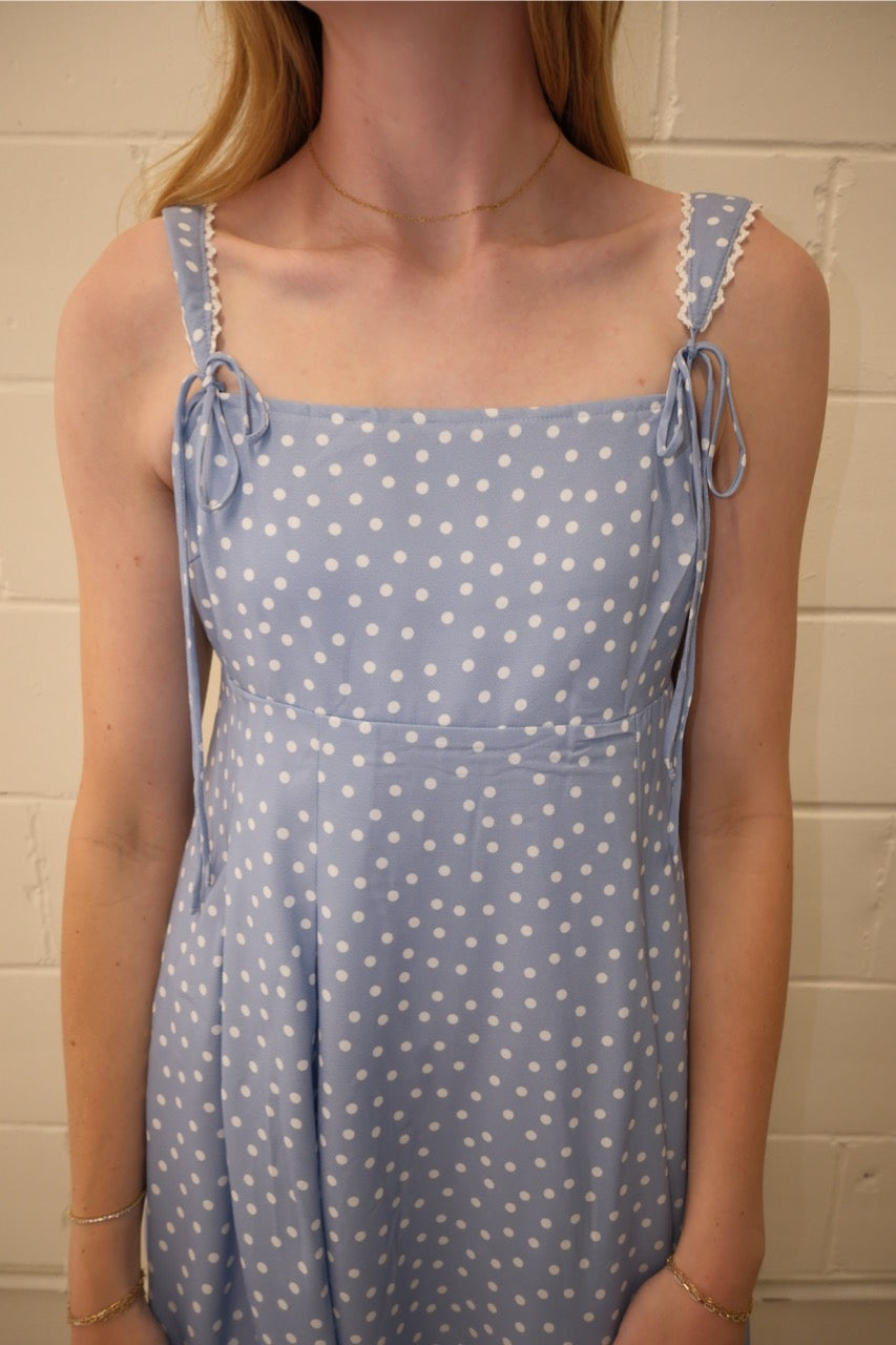 Bow & Dot Mini Dress