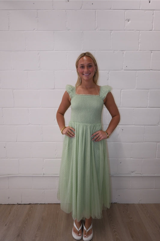 Mint to Be Maxi Dress