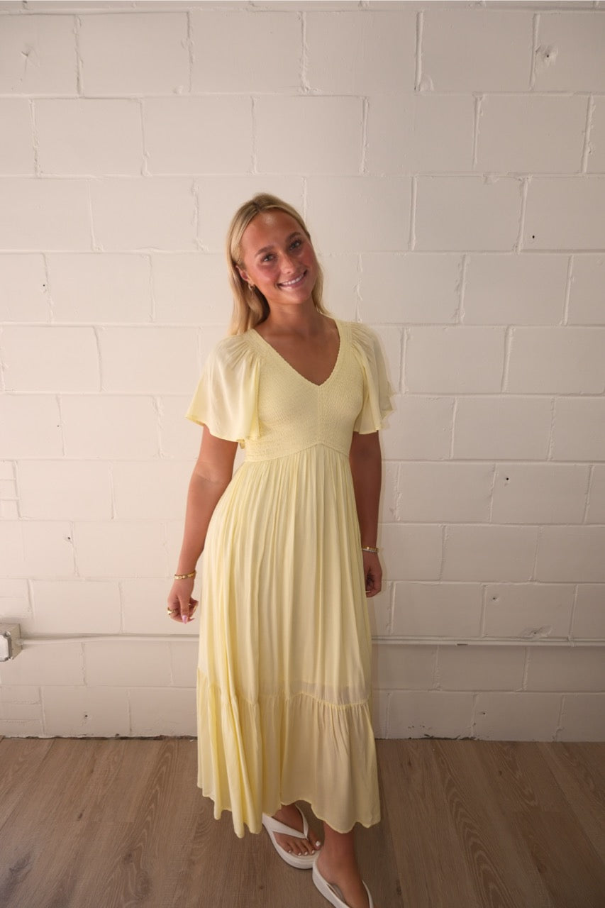 Sunbeam Smocked Dress
