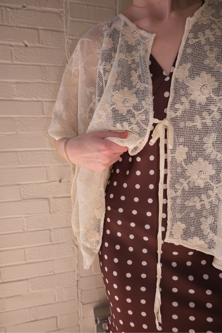 Floral Lace Cover-Up