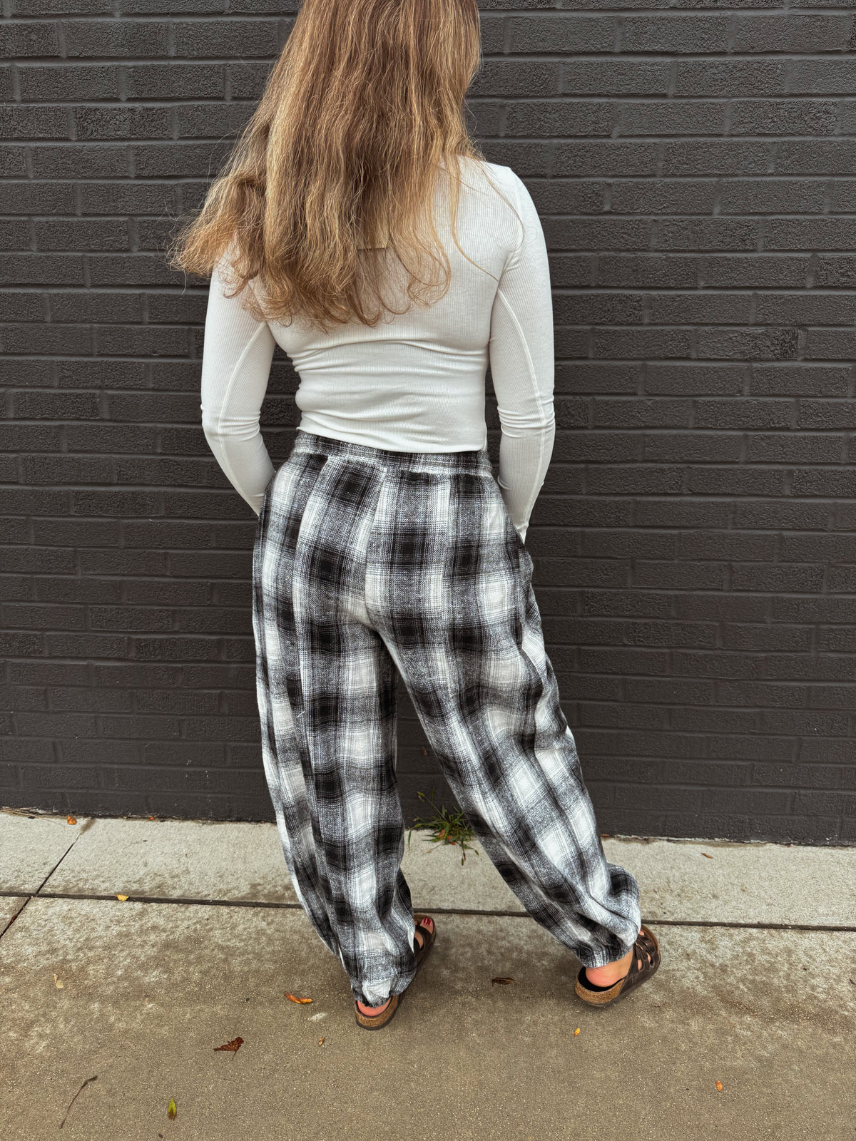 Laidback Plaid Pants