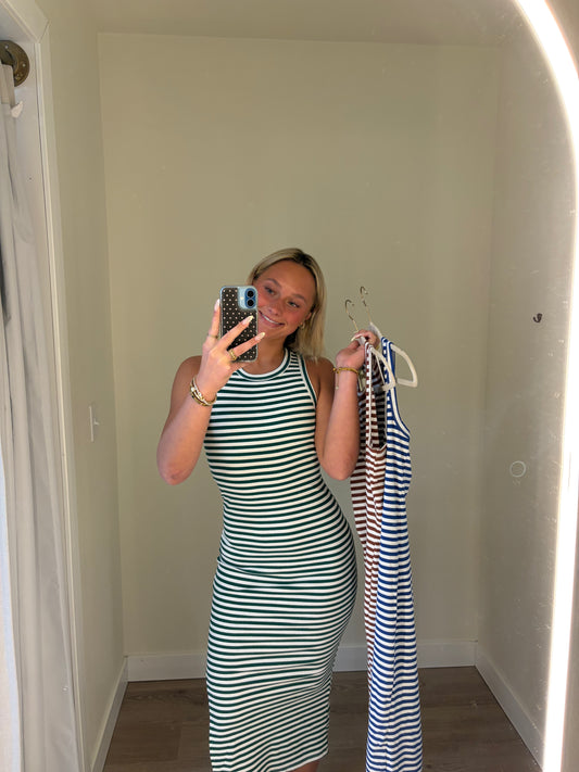Marina Ribbed Tank Dress