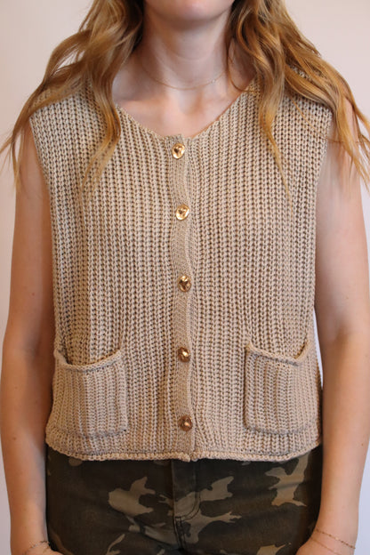 Harvest Edit Knit Sweater Vest