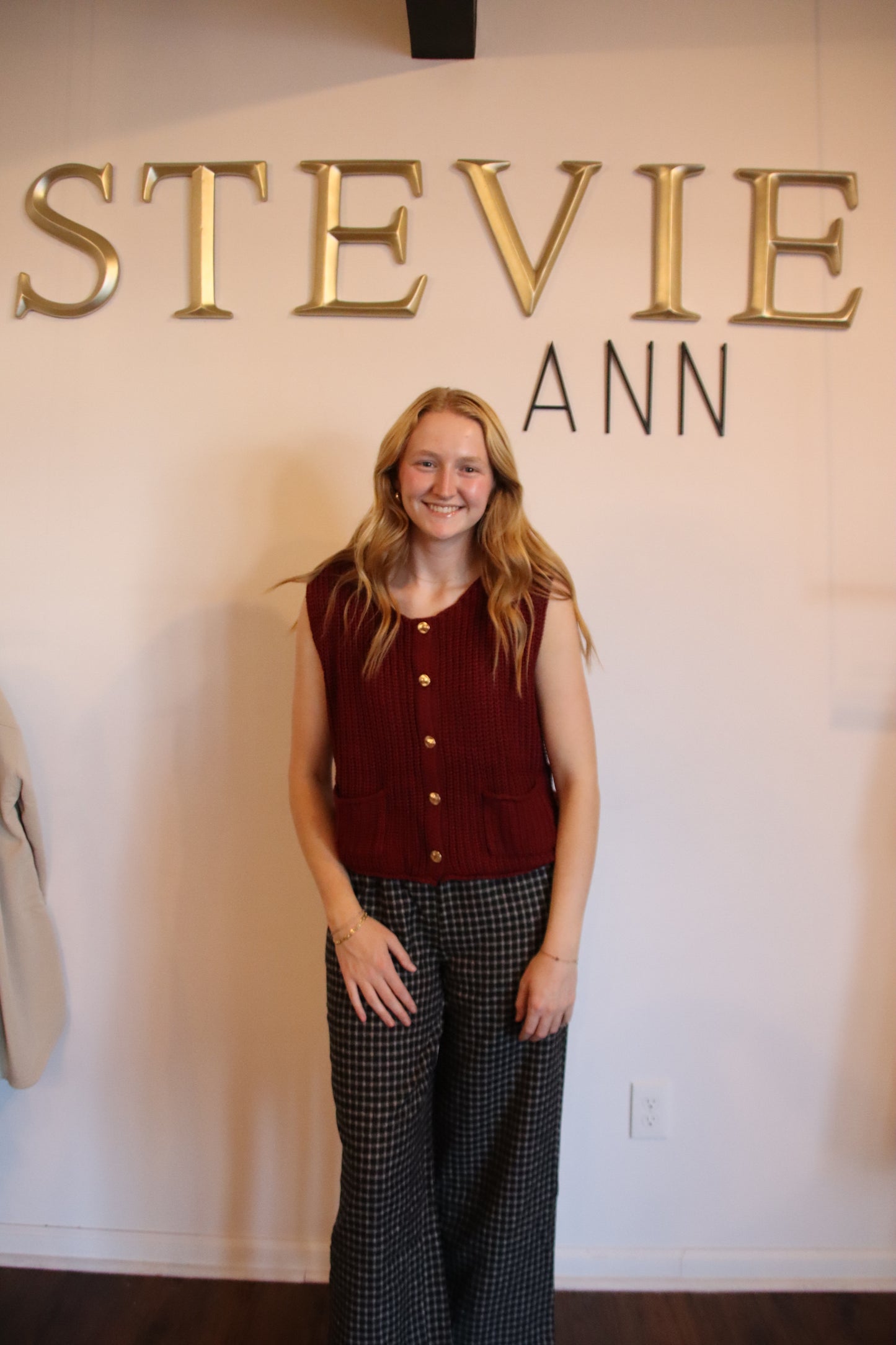 Harvest Edit Knit Sweater Vest