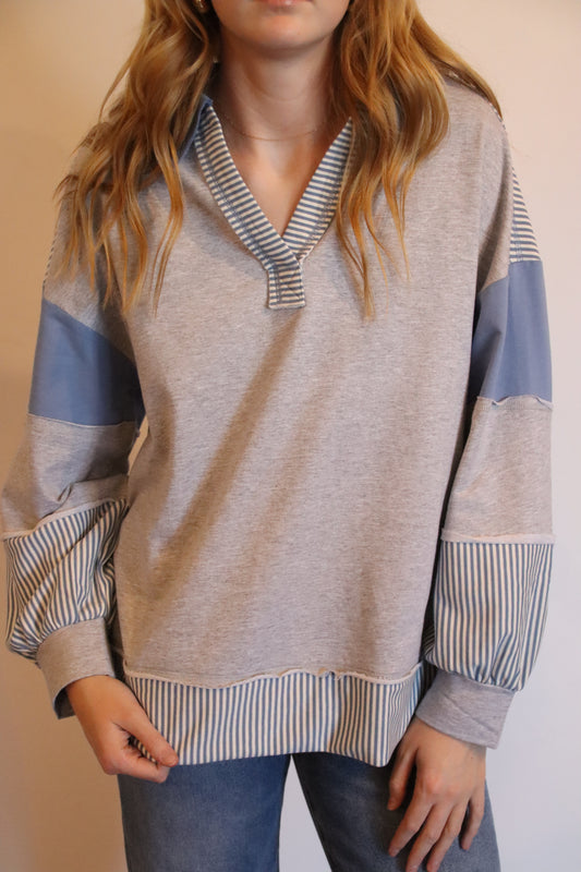 Maple Stripe Top