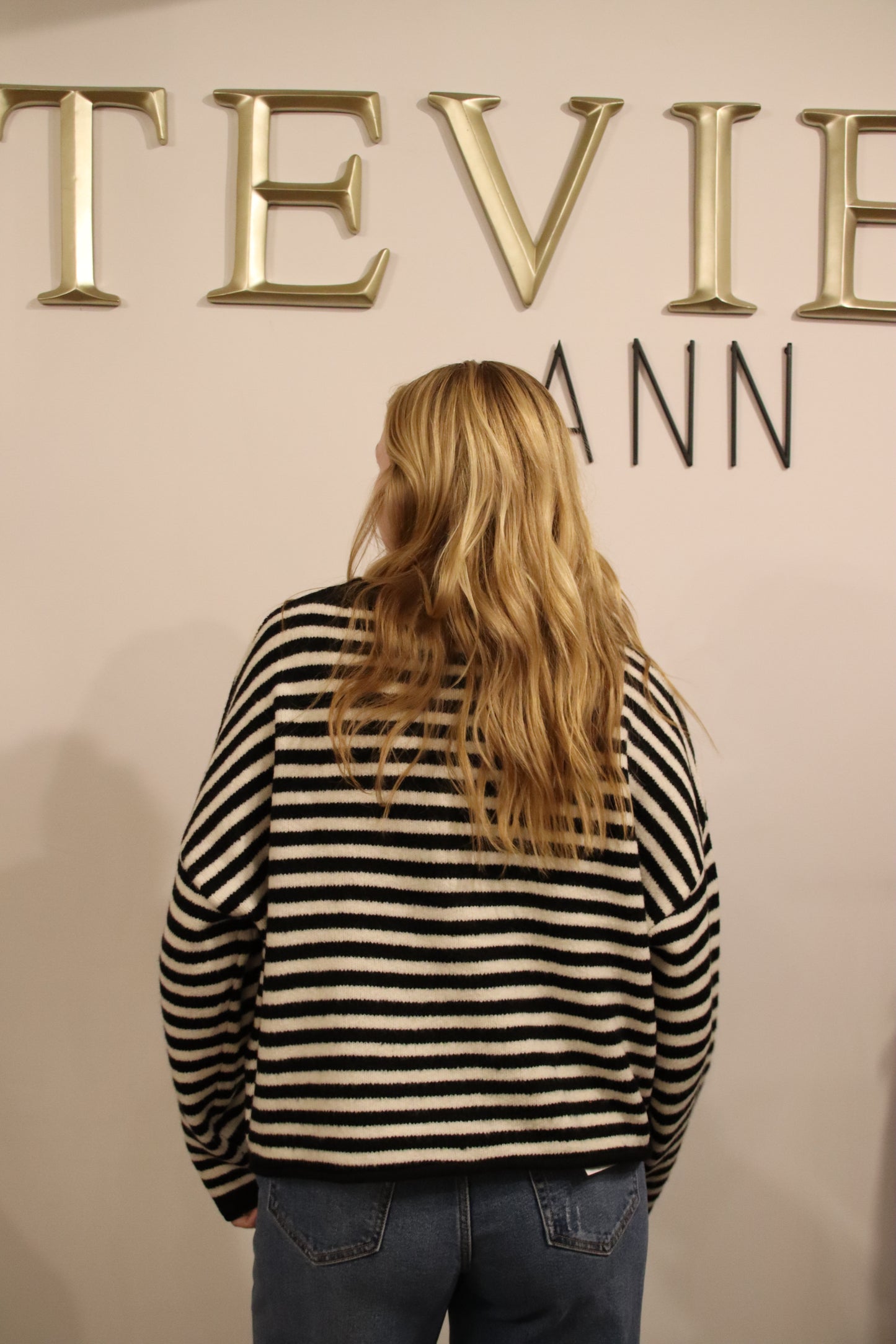 Oslo Stripe Cardigan
