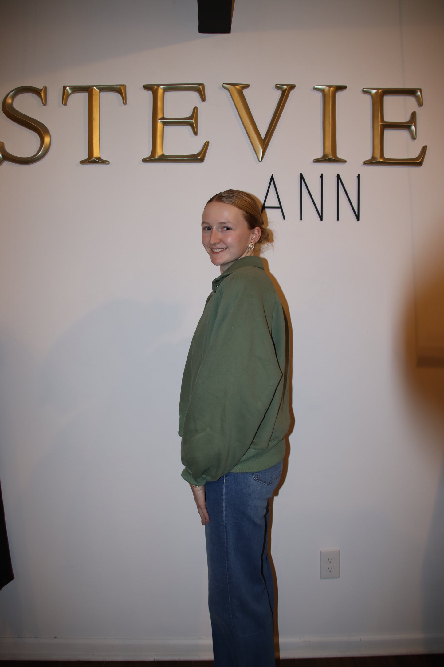 Piper Snap Button Collared Sweater