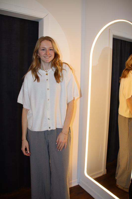 Picnic Poise Wide-Leg Pants