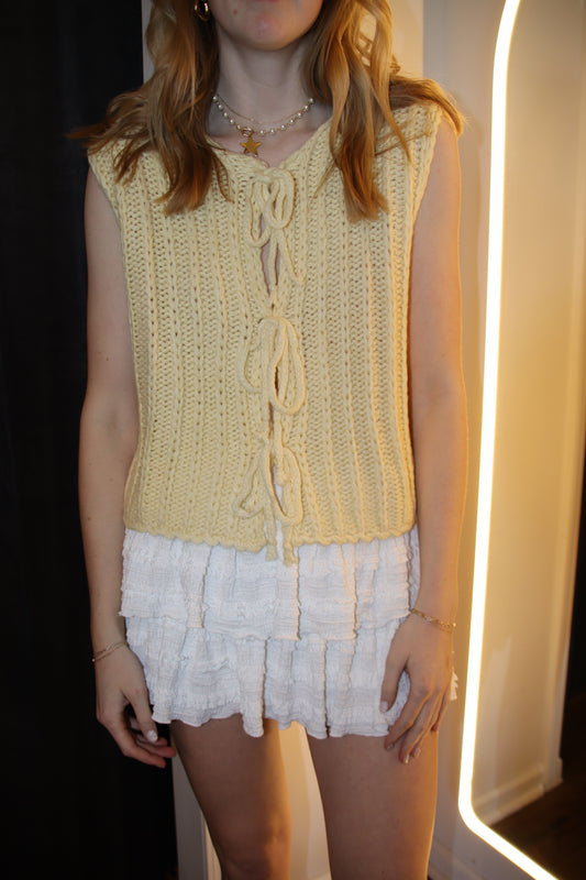 Sweet Stitch Sweater Vest