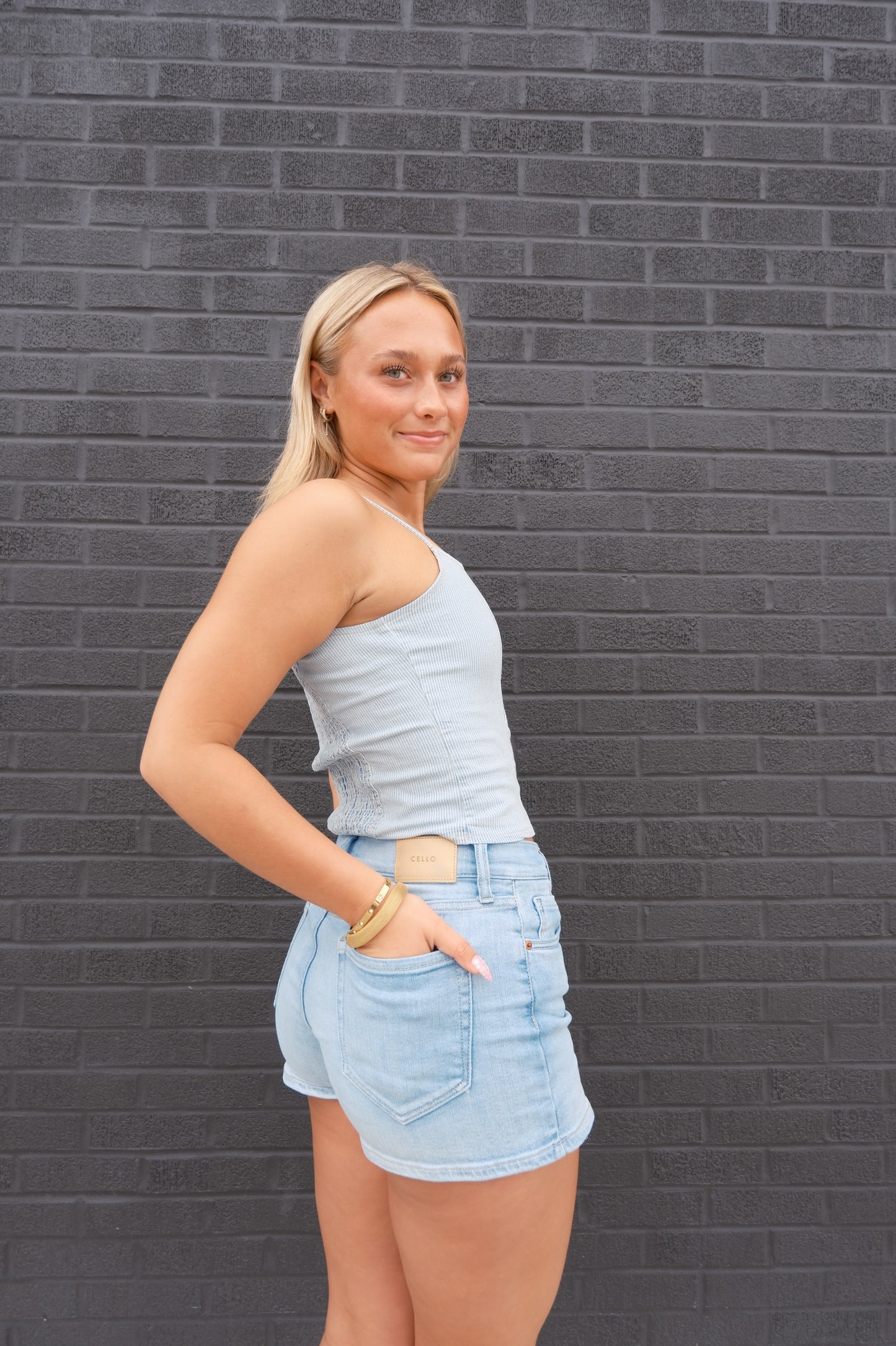 Mid-Waisted Mini Skort