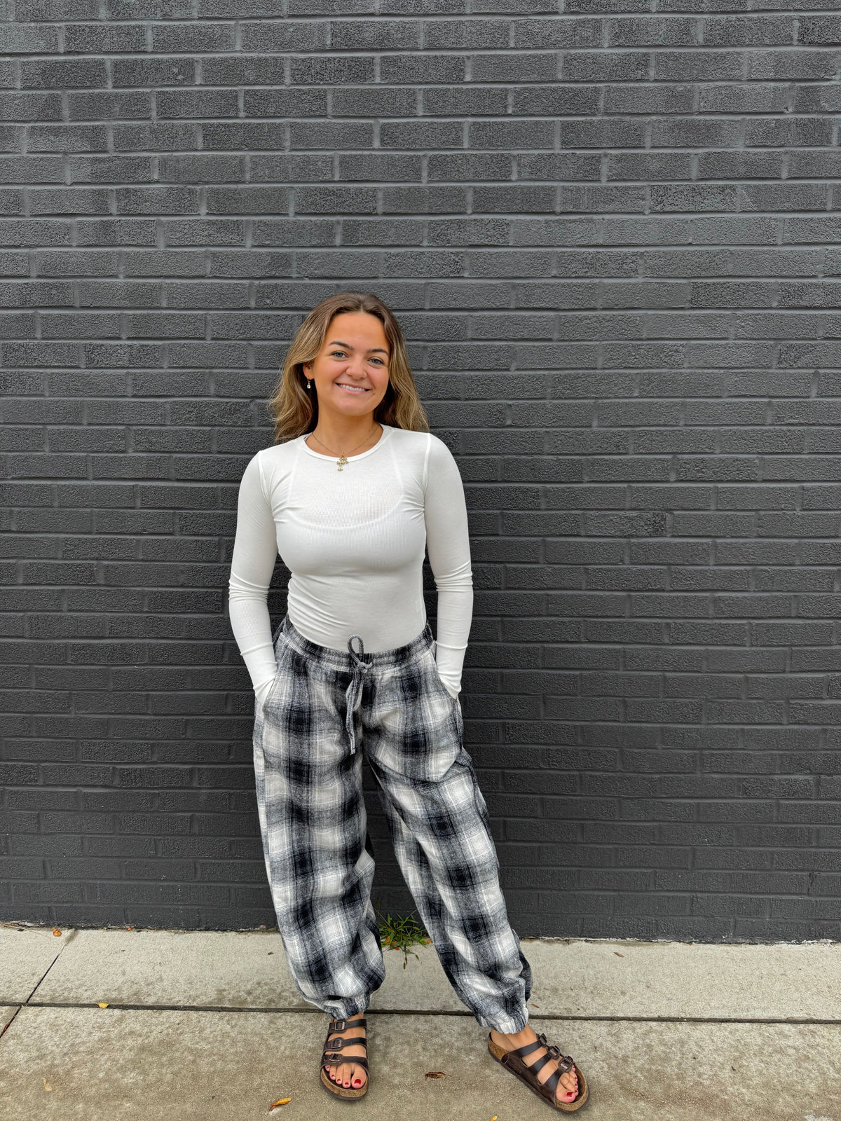 Laidback Plaid Pants