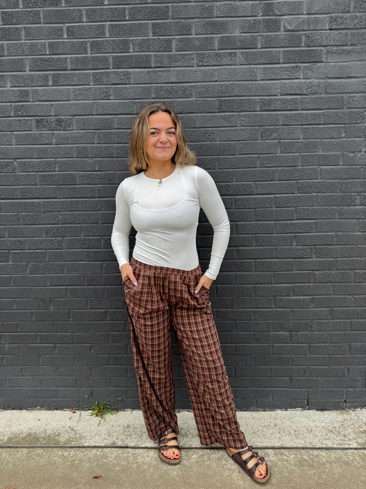 Slow Days Plaid Pants