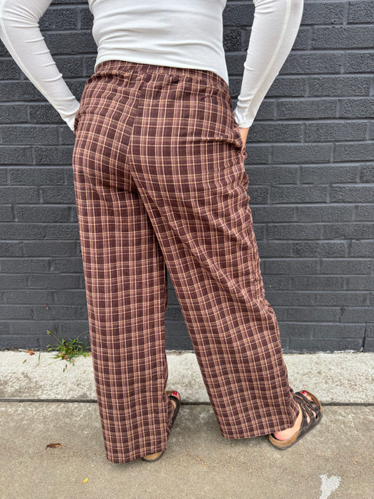 Slow Days Plaid Pants