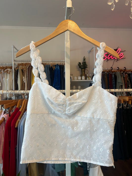 Princess Polly Eyelet Top