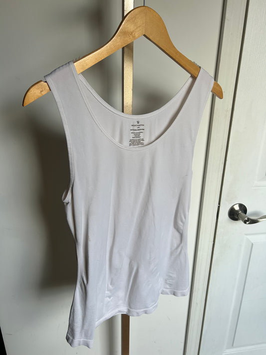 White Layering Tank
