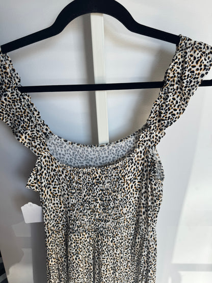 Midi Leopard Dress