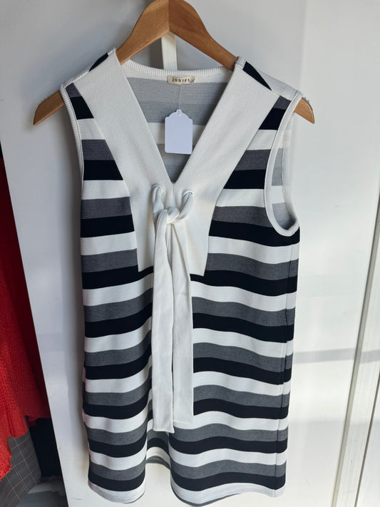 Stripe Short Dress