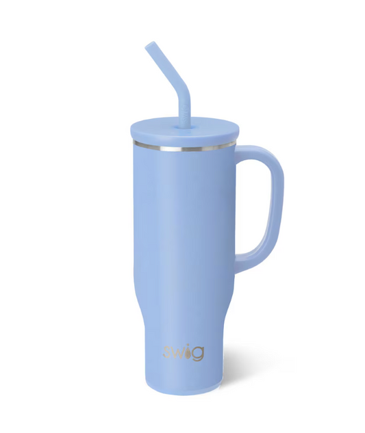 Shimmer Periwinkle Mega Mug 30oz