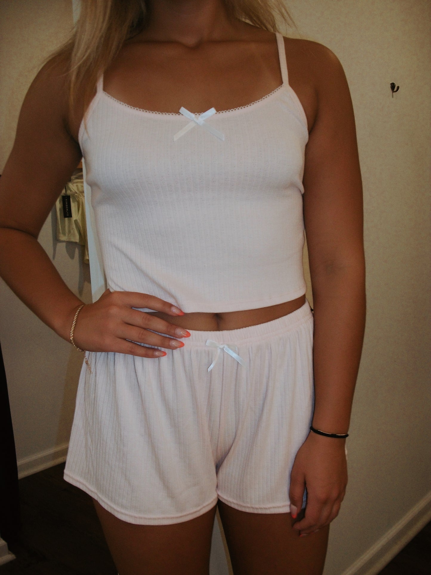 Pointelle Lounge Set
