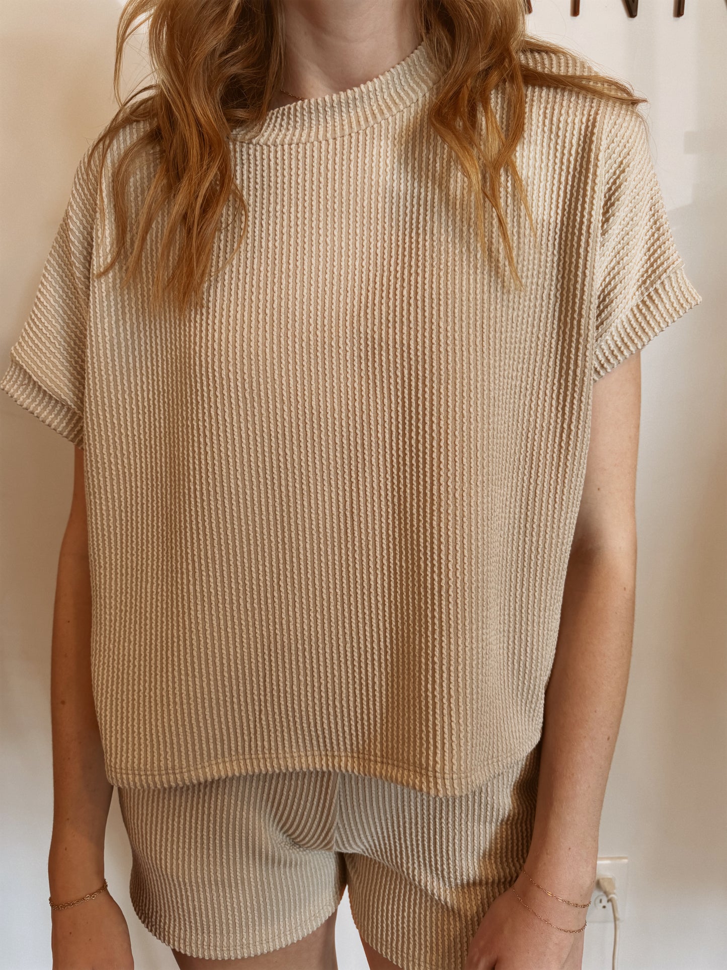 The Margo Shorts Ribbed Set
