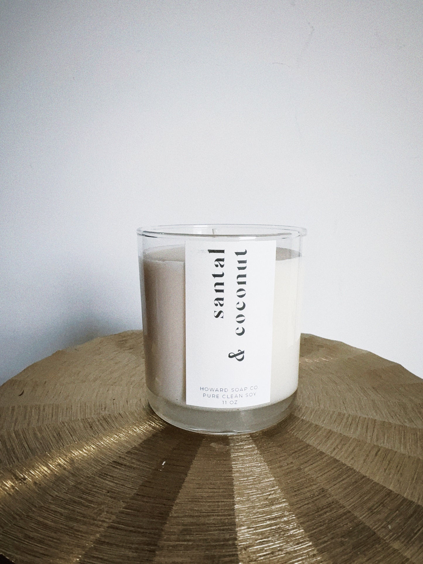Soy Candle | Santal + Coconut
