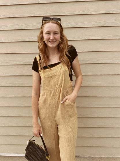 Juniper Gauze Jumpsuit