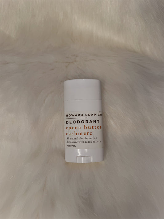 Natural Deodorant | Cocoa Butter Cashmere