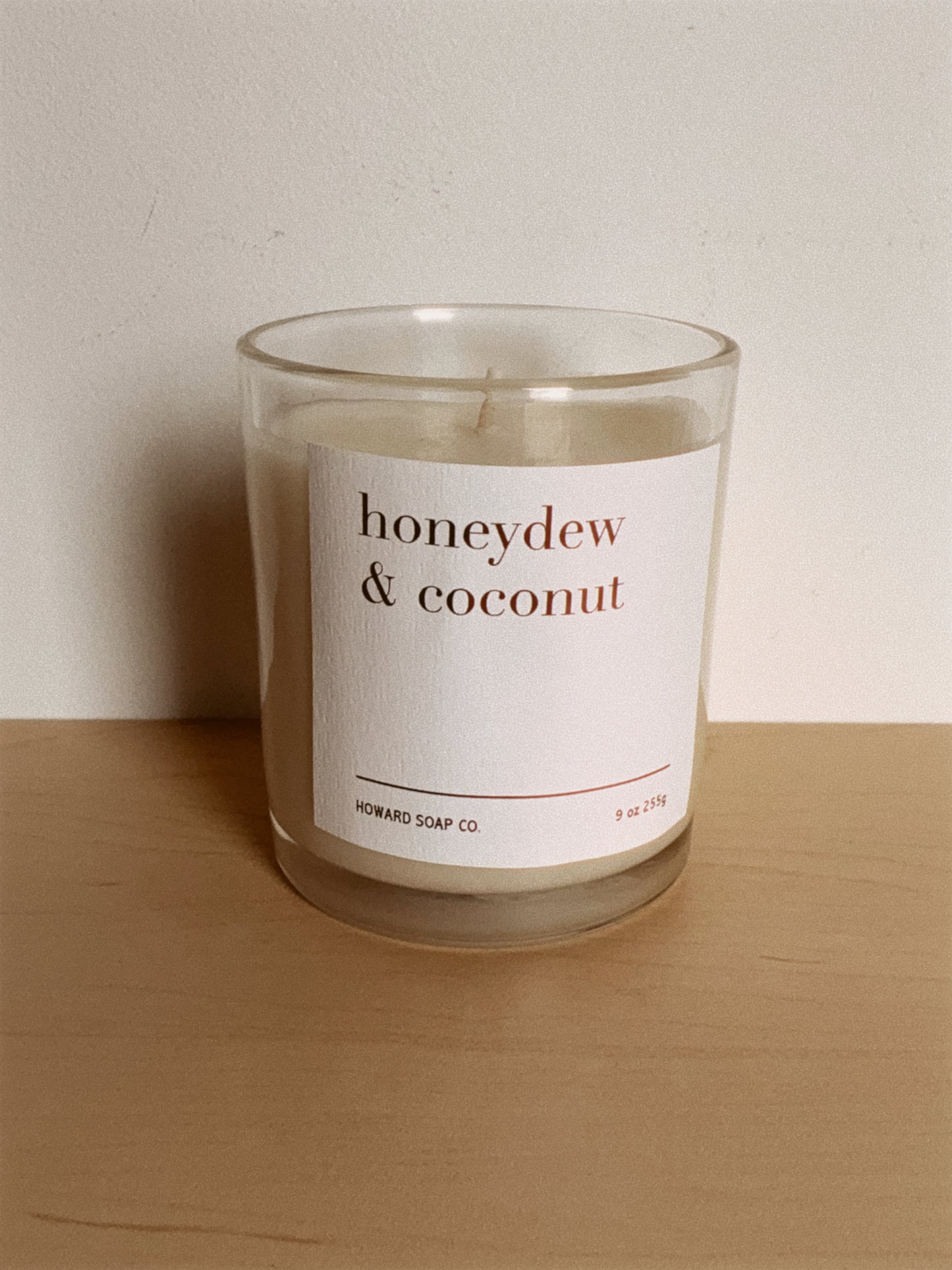 Soy Candle | Honeydew + Coconut