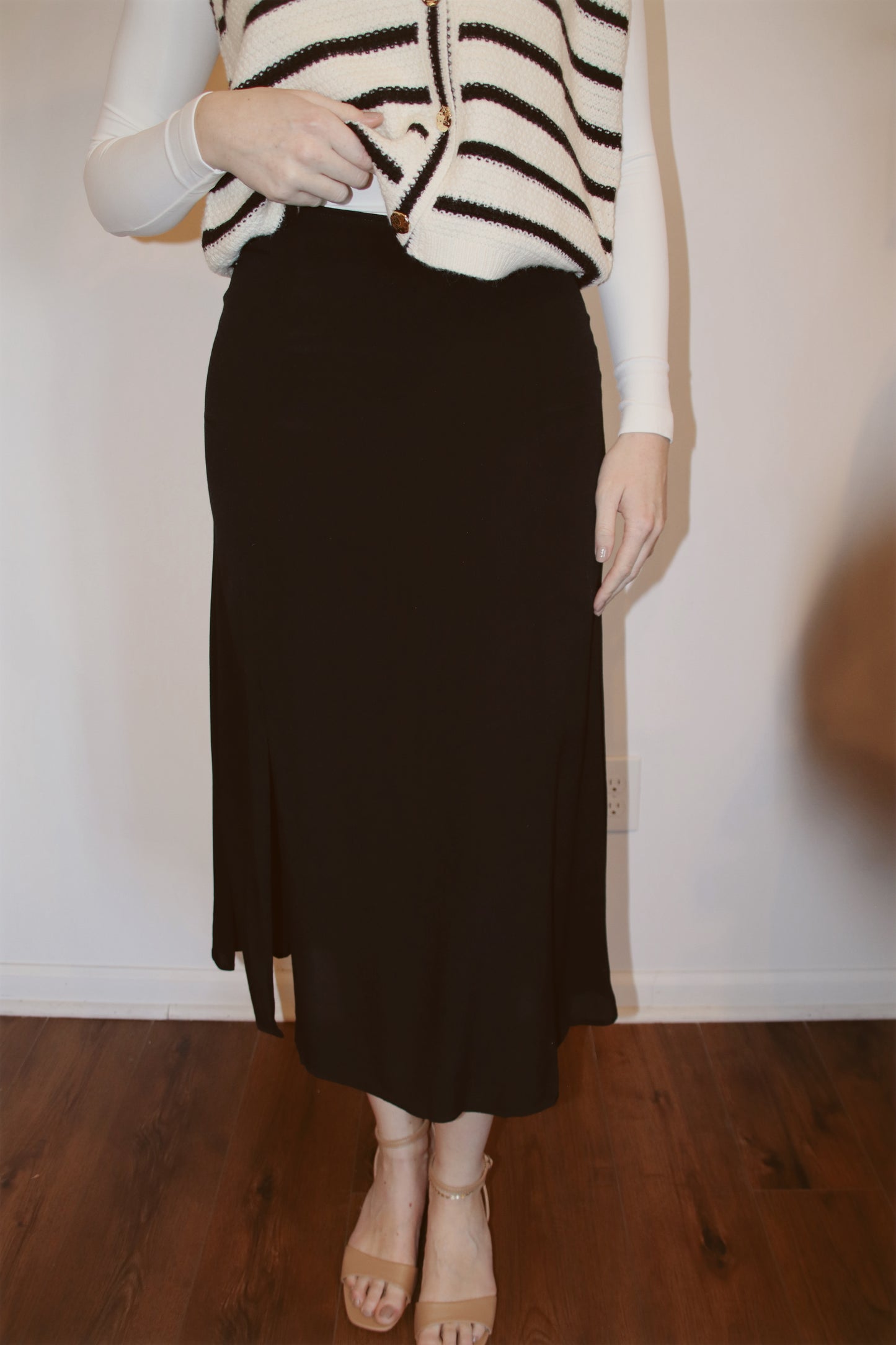 Soft Current Midi Skirt