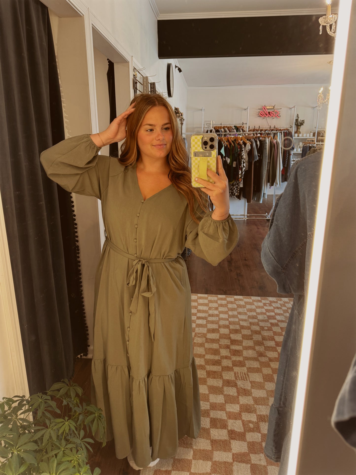 Romance in Motion Midi Dress