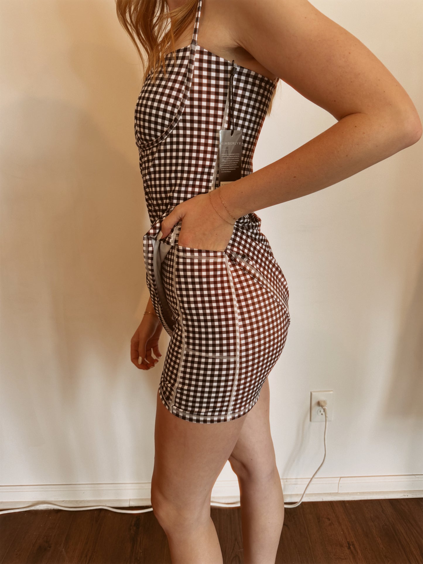 Piper Gingham Active Dress