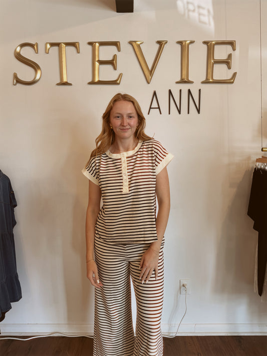 The Sunday Stripe Set