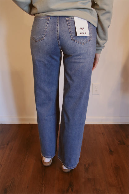 High Rise Wide Leg | Mica Denim