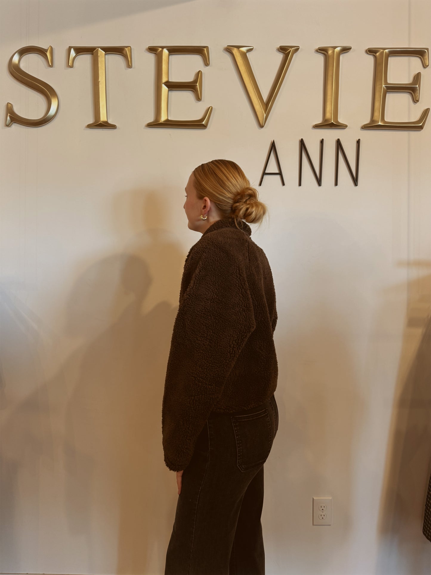 Cozy Sherpa Jacket With Pockets
