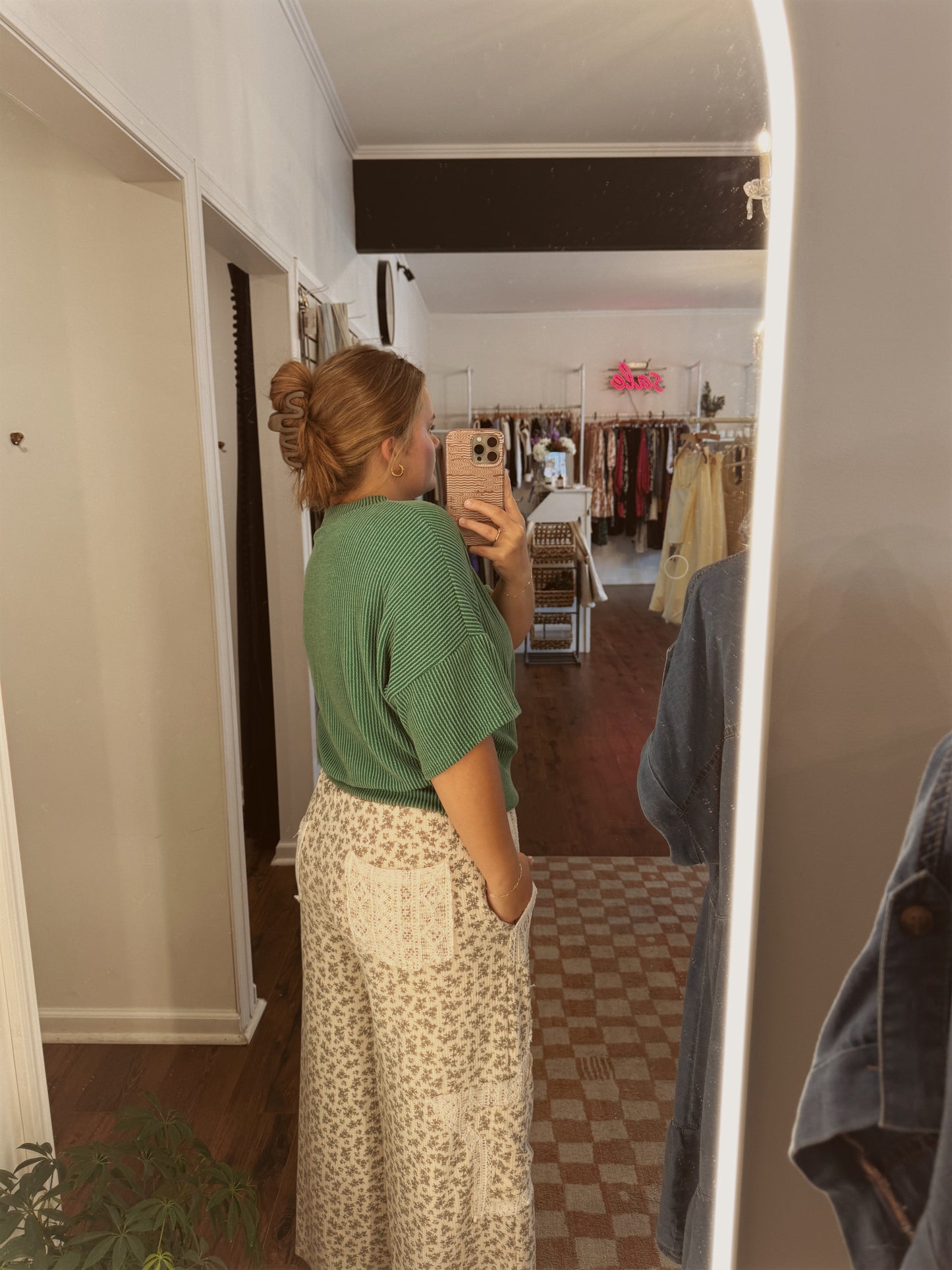 Wave Ribbed Top | Shorter Length