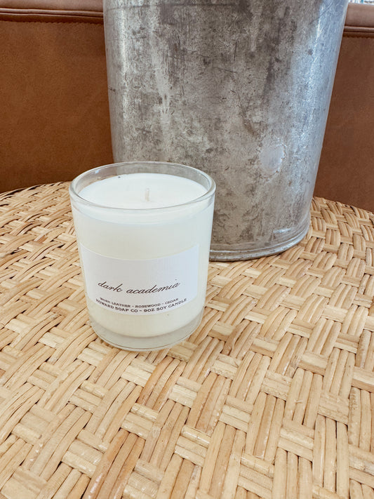 Soy Candle | Dark Academia