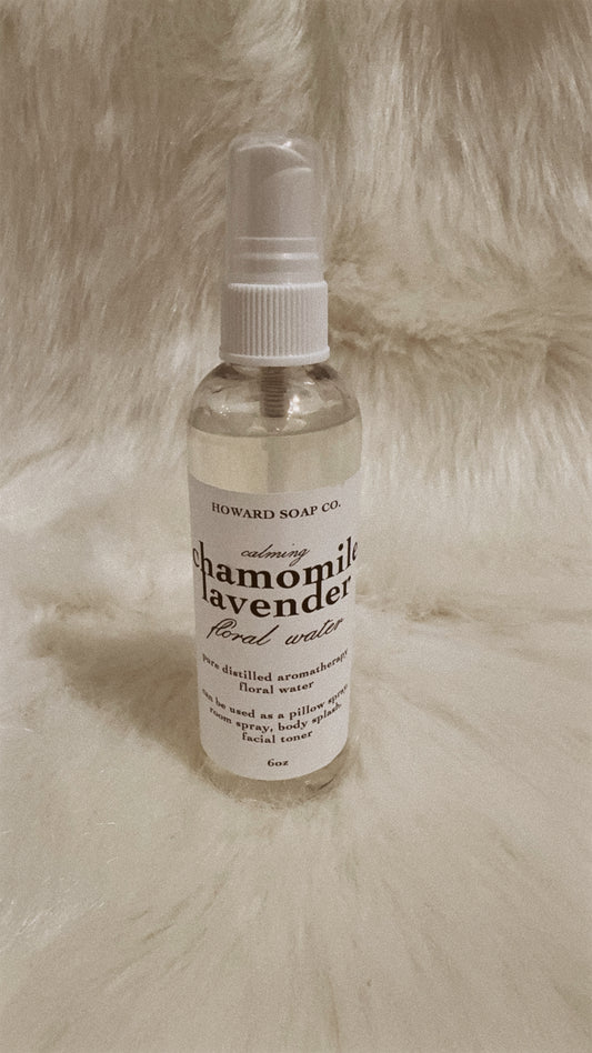 Chamomile Lavender Floral Water Spray