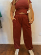 Women's Crossover Mineral Washed Set