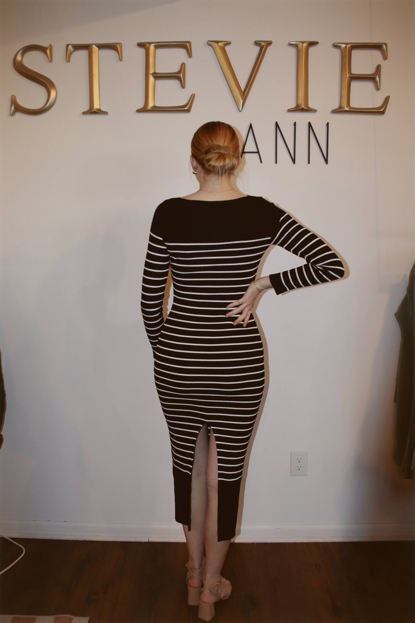 Winterline Midi Dress