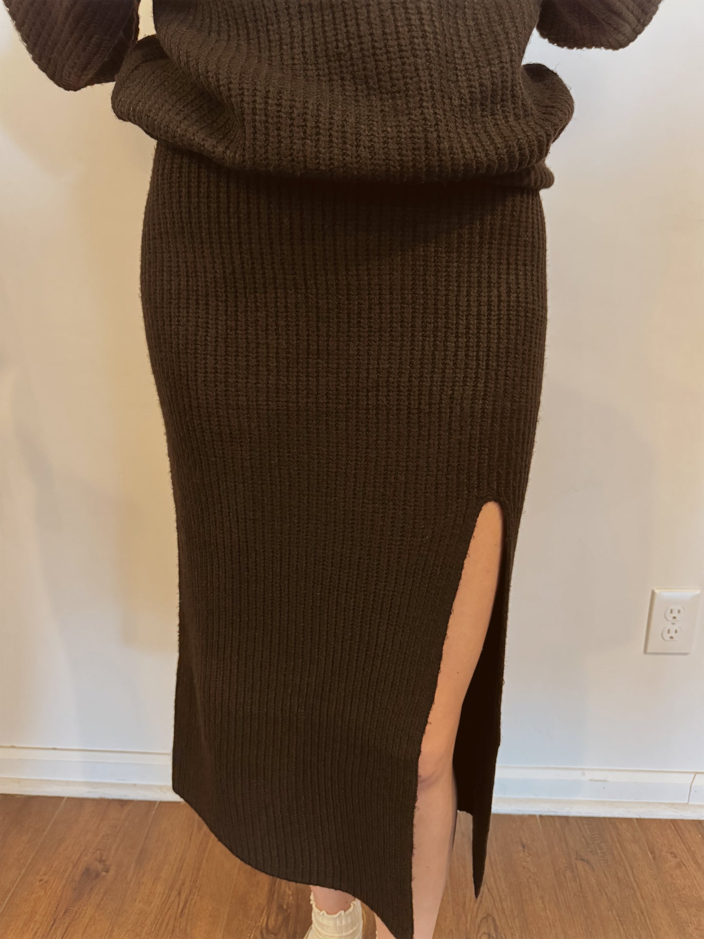Ribbed Sweater Set