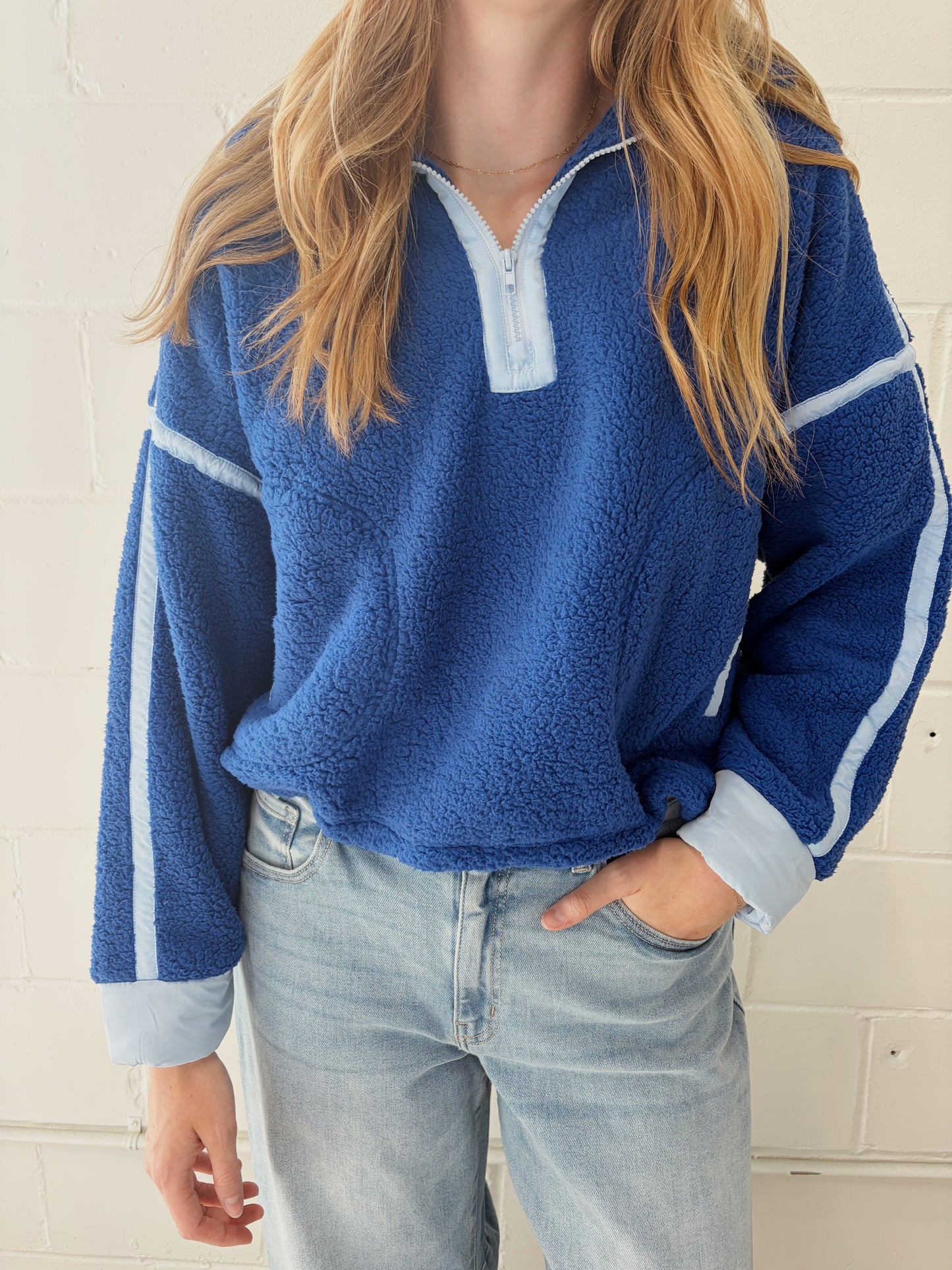 High Half-Zip Fleece Pullover