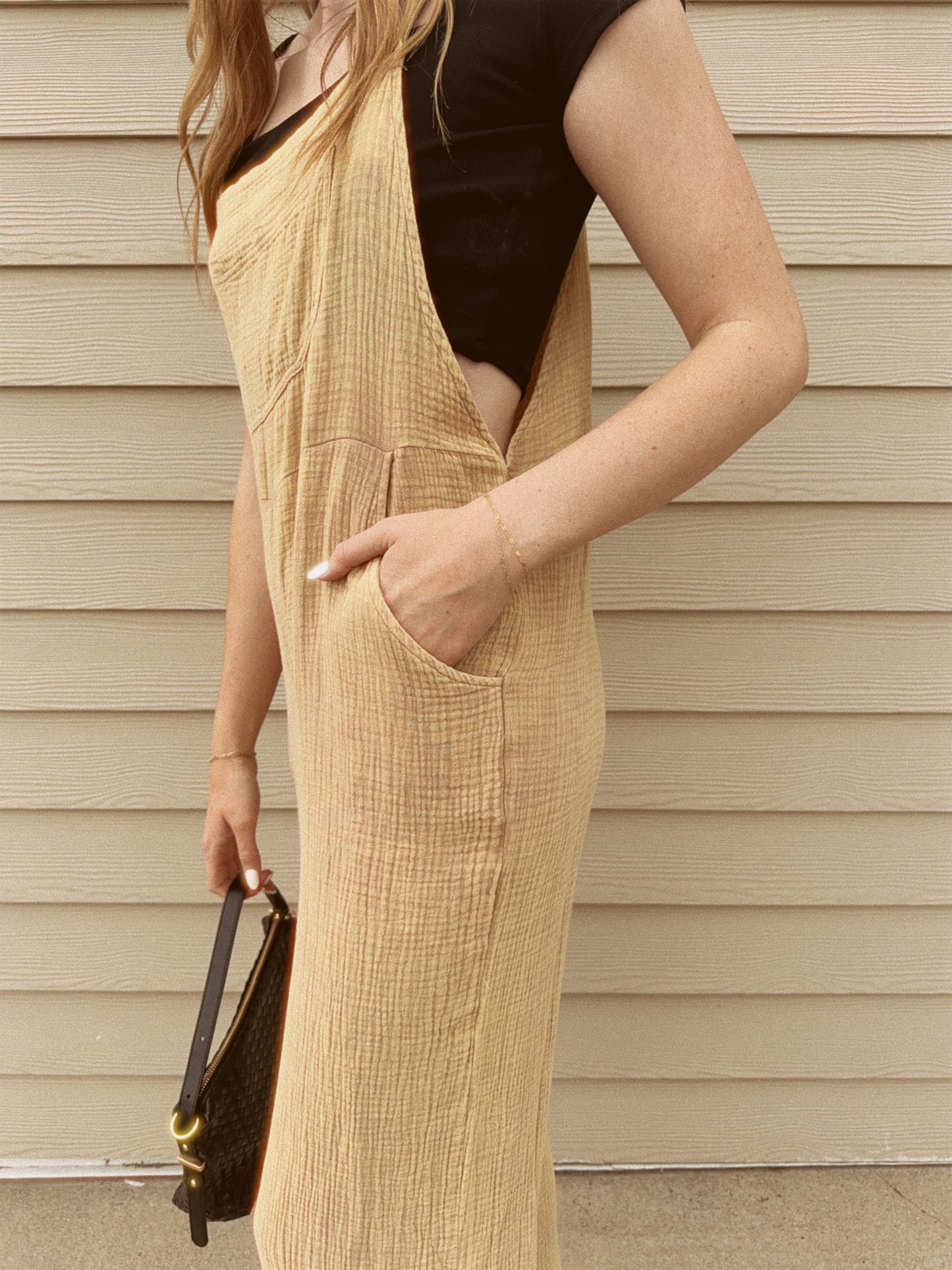Juniper Gauze Jumpsuit