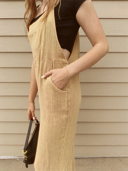 Juniper Gauze Jumpsuit