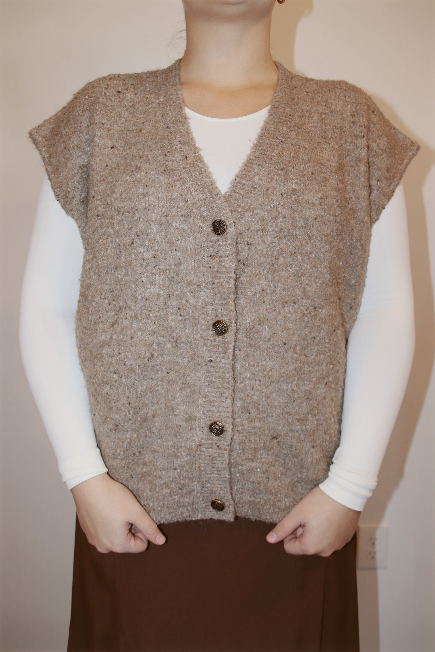 Cocoa Cloud Sweater Vest