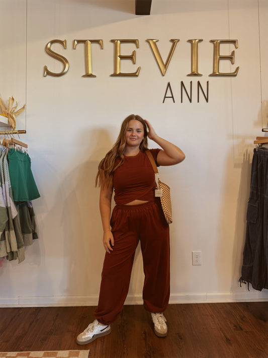 Women's Crossover Mineral Washed Set