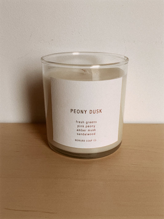 Soy Candle | Peony Dusk