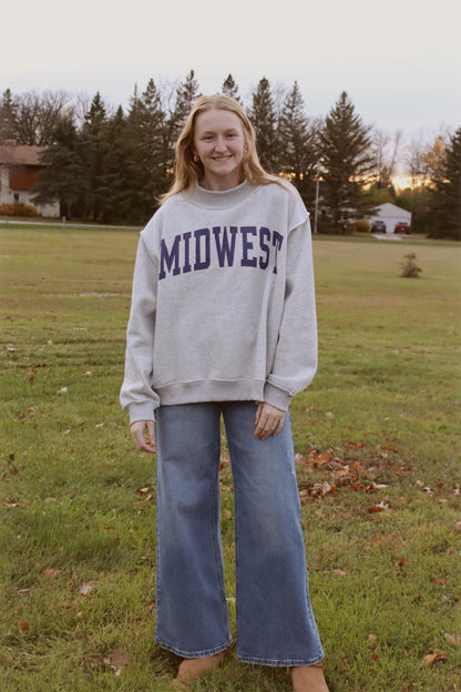MIDWEST 'MIDWEST BABE' Reversible Sweatshirt